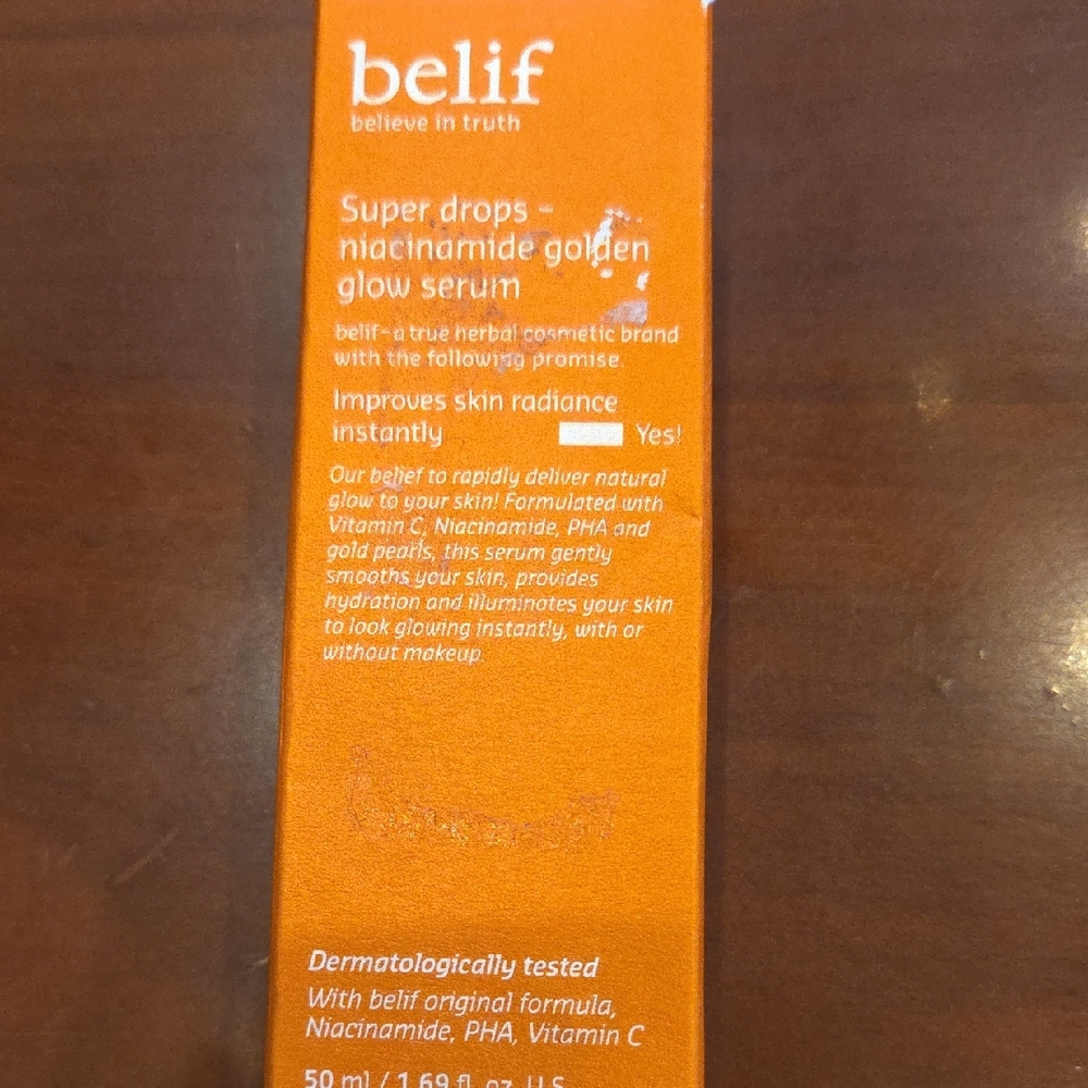 Belif Super Drops Golden Glow Serum